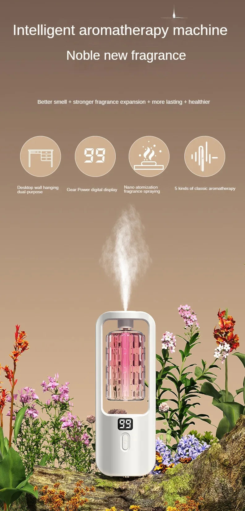 Diffuseur d'huiles essentielles RAPHOZI HOMETECH - photo 7